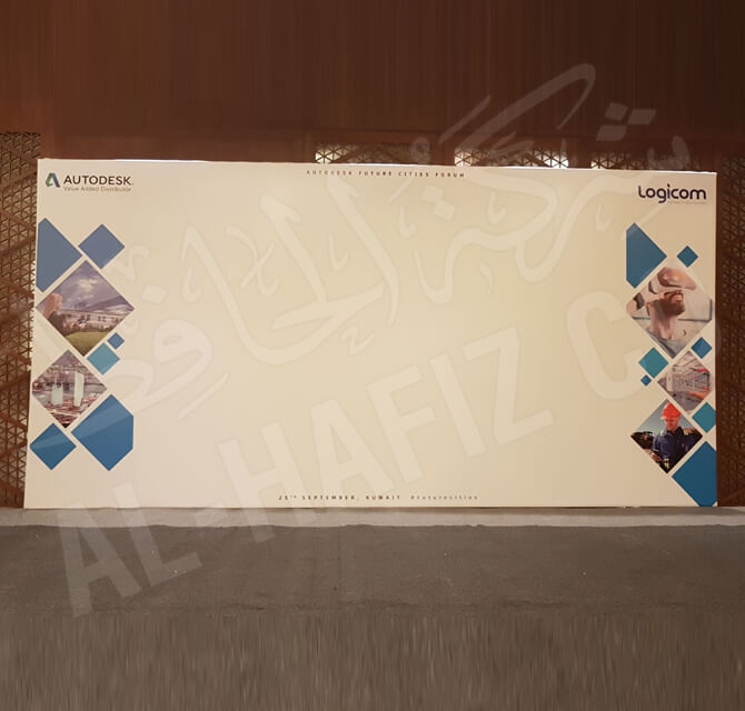 Custom Logo Backdrop Banner Printing 